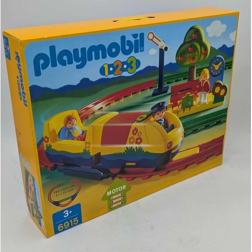PLAYMOBIL 6915 elektische Eisenbahn Kunterbunt 1.2.3