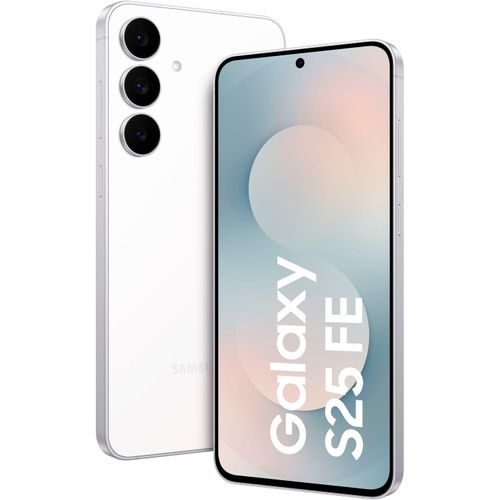 SAMSUNG Smartphone "Galaxy S25 FE", B (A-G), weiß, 256 GB, Mobiltelefone
