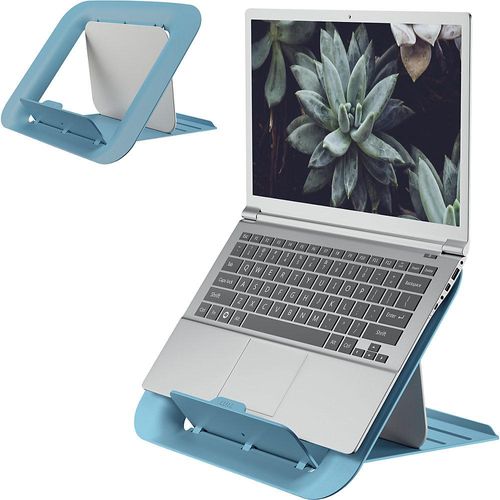 Leitz Laptopständer Leitz Ergo, Höhe 162 - 176 mm, blau