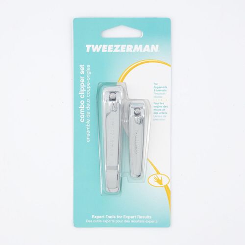 2er-Pack silberfarbene Kombi-Nagelknipser