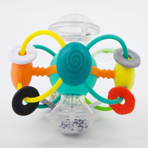 Mehrfarbige Aktivitätsball-Rassel