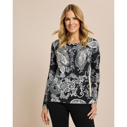Pullover mit Paisleydessin