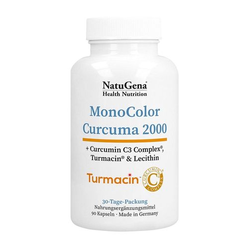MonoColor Curcuma 2000 – Kurkuma-Komplex – 95% Curcuminoiden 90 St
