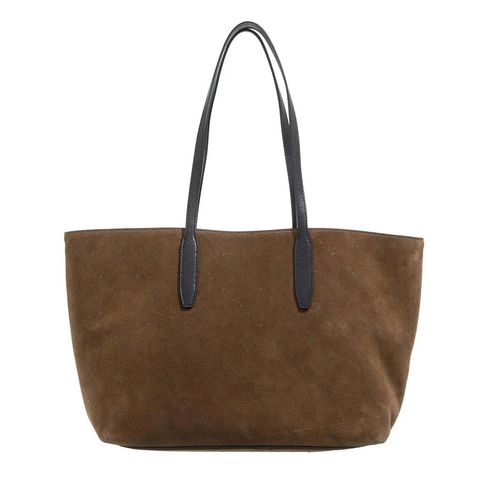 Liebeskind Berlin Shopper - Monogram Diagonal Hydro Suede Shopper M - Gr. unisize - in Braun - für Damen Image