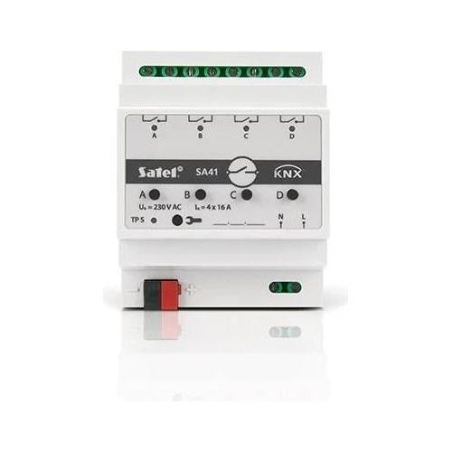 SATEL KNX 4-channel switching actuator KNX-SA41