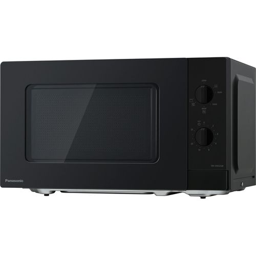 Panasonic NN-GM22QBEPG, Arbeitsplatte, Kombi-Mikrowelle, 20 l, 800 W, Drehregler, Schwarz
