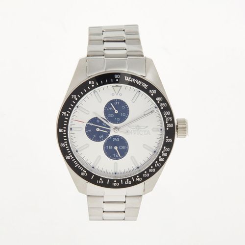 Silberfarbene Armbanduhr Image