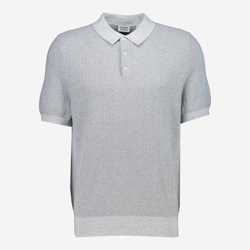Graues Poloshirt