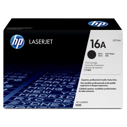 Original HP LaserJet 5200 (Q7516A / 16A) Toner Schwarz