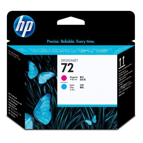 Original HP DesignJet T 610 44 Inch (C9383A / 72) Druckkopf Cyan,Magenta