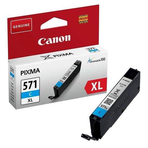 Original Canon Pixma TS 5000 Series (0332C001 / CLI-571CXL) Druckerpatrone Cyan Image