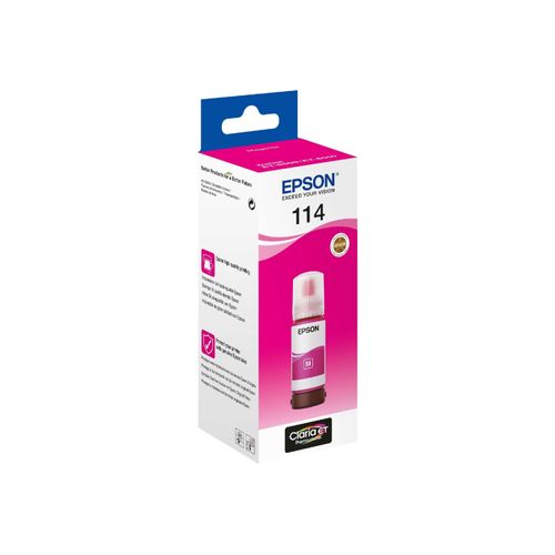 Original Epson EcoTank ET-8500 (C13T07B340 / 114) Tintentank Magenta