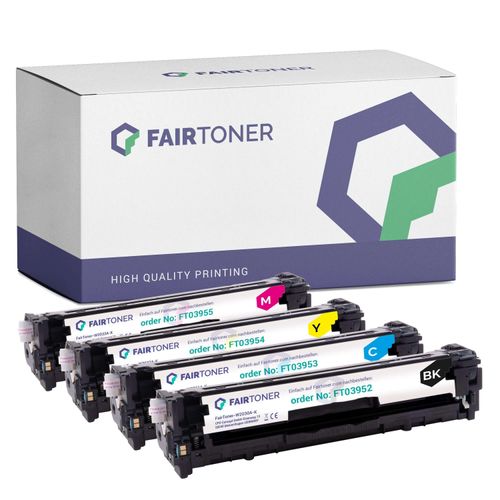 FairToner Set 4 Toner für HP W2030A-W2033A