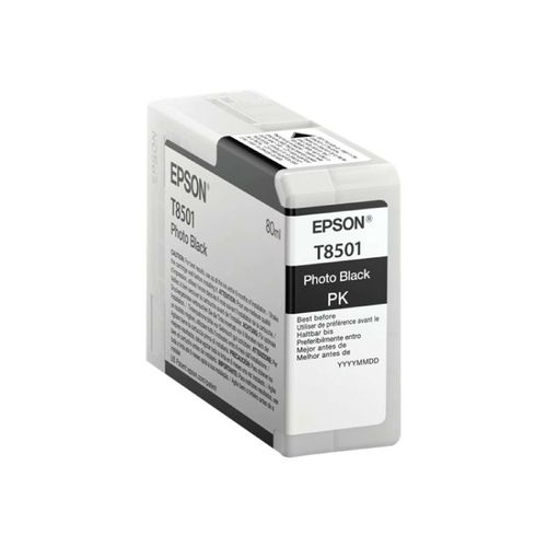 Original Epson T8501 (C13T850100) Druckerpatrone Foto Schwarz