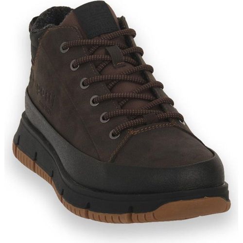 Bugatti Herren Halbschuhe/ Winterschuhe Braun Textil-Synthetik-Mix Größe:44