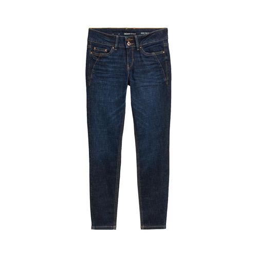 TOM TAILOR DENIM Damen TTJONA EXTRA SKINNY Jeans, blau, Uni, Gr. 29