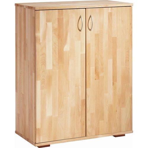 Carryhome Aktenschrank , Kernbuche , Holz , Kernbuche , massiv , 1 Fächer , 73x90x38 cm , Typenauswahl , Arbeitszimmer, Aktenschränke