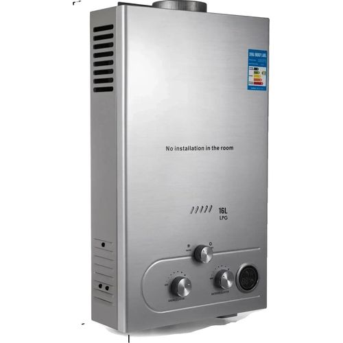 Propangas-Wasserheizer, Sofortige Warmwasserversorgung, Benutzerfreundliche Steuerung, 16L