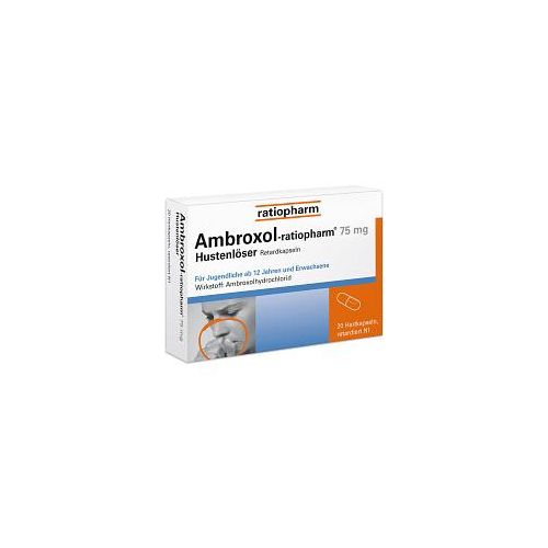 AMBROXOL-ratiopharm 75 mg Hustenlöser Retardkaps. 20 St