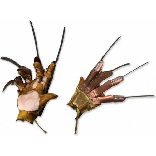 Neca Freddy Krueger Handschuh Replik 1984 Golden Golden One Size