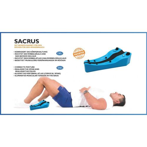 Sacrus Mag - mit Neodym-Magnet für Ischiasschmerzen, Rückenschmerzen, Rücken