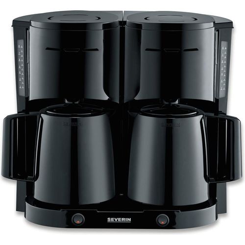 SEVERIN Duo-Filterkaffeemaschine mit 2 Thermokannen KA 9315 KA 9315 Automatische Abschaltung, Automatische Abschaltung, Filterkaffeemaschine Kaffeemaschine Duo-filterkaffeemaschine Filterkaffeemaschine Mit 2 Thermokannen
