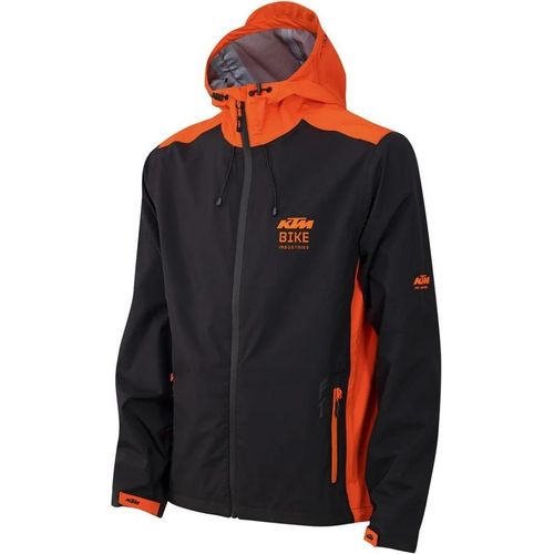 Jacke KTM Factory Team Hardshell Schwarz XL