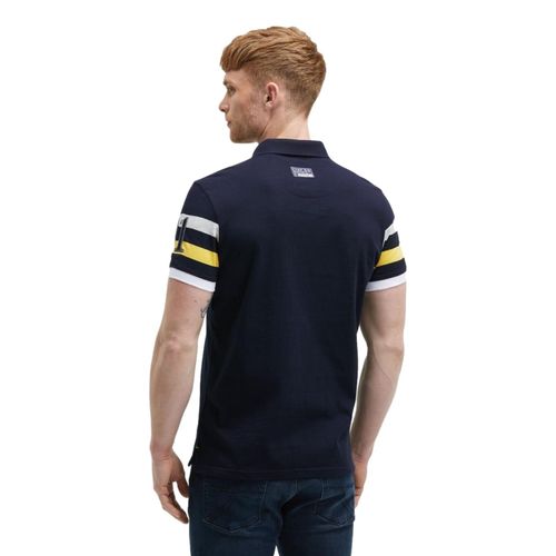 Camp David Poloshirt Airplane Tour I Kurzarmshirt mit Polokragen