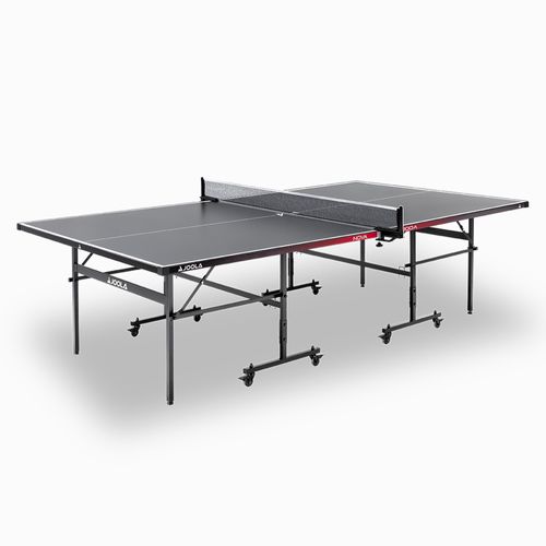JOOLA Outdoor Tischtennisplatte Nova 100A - Profi Tischtennistisch 4 MM Aluminium-Verbundoberfläche Wetterfest - Klappbares Untergestell, inkl. Netz