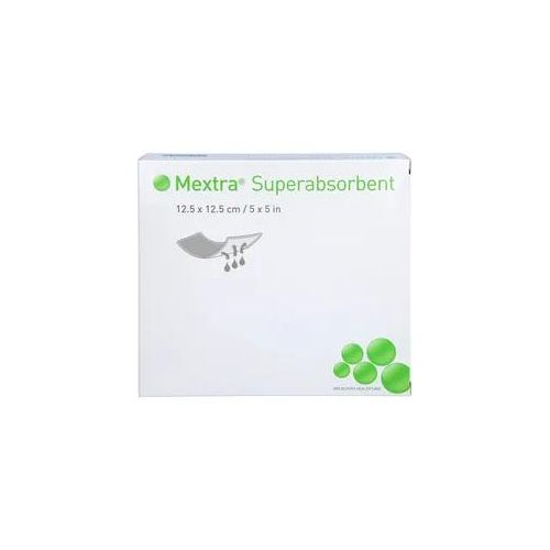 Mextra Superabsorbent Verband 12.5x12.5 cm 10 ST