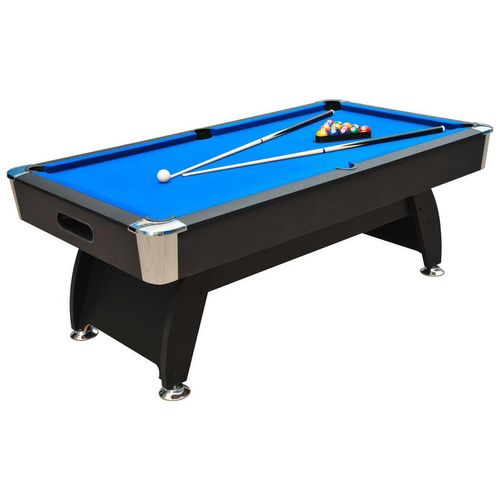 Atrigo Billardtisch , Schwarz , Holz, Metall, Kunststoff, Textil , Buche , 116.8x81.3x213.4 cm , Freizeit, Sport & Fitness, Spieltische