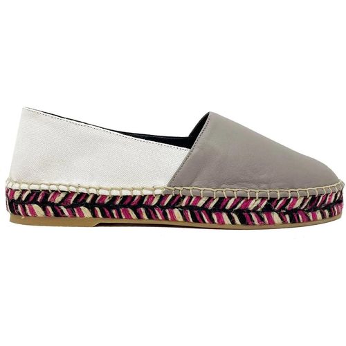 Off-White Espadrilles - Off White Leather Espadrilles - Gr. 35 (EU) - in Beige - für Damen