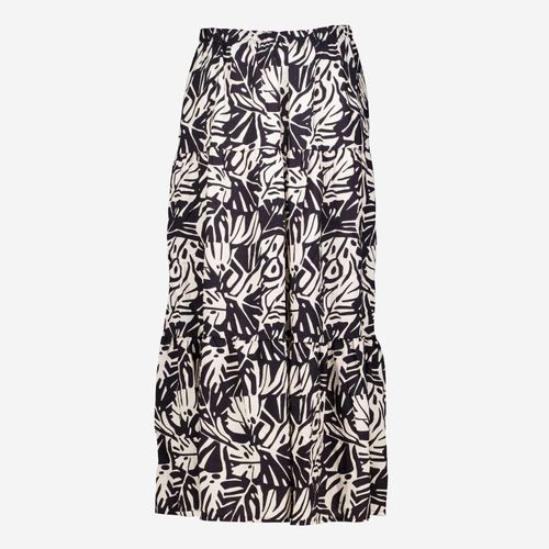 Mehrfarbiger Midirock