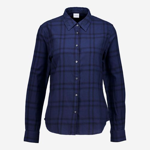 Blau-schwarzes Hemd mit Karomuster