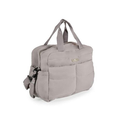 Cangaroo Wickeltasche Solana Clips Wickelunterlage Seitentaschen Isoliertasche grau