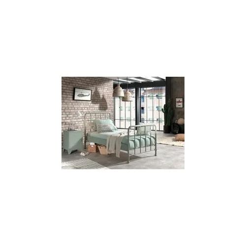 Kinder-/Juniorbett Bronxx ca. 90x200 cm Grün Matt