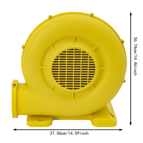 Gebläse, Abluftgebläse Druckgebläse Elektrisch Lüfter gebläse für Hüpfburg, Wasserrutsche, Aufblasbare Hüpfburgen(750W)