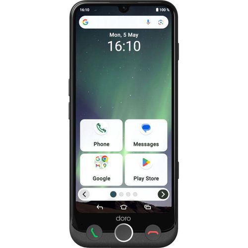 Doro Aurora A30 Seniorensmartphone graphit - Smartphone - 128 GB