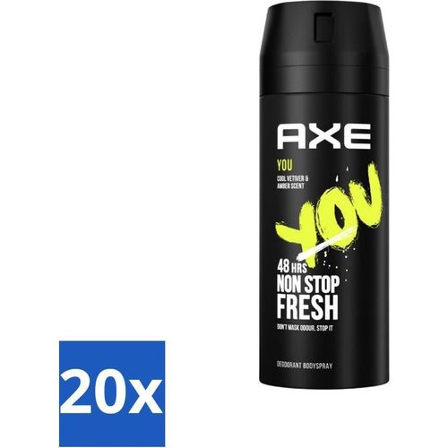 Axe Deodorant Body Spray You 150 ml - Vorteilspack - 20 Stücke