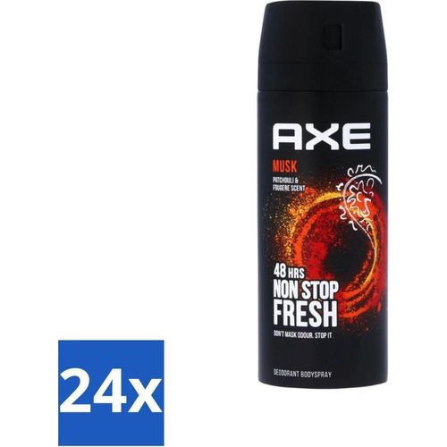 Axe Deodorant Body Spray Moschus 150 ml - Vorteilspack - 24 Stücke