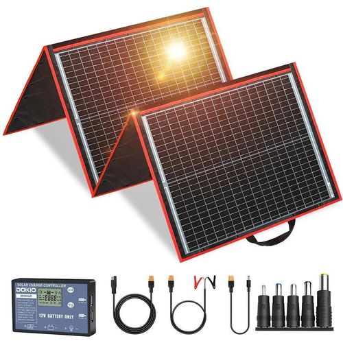 Solarpanel, tragbar und faltbar, effiziente Energieerzeugung, 160W