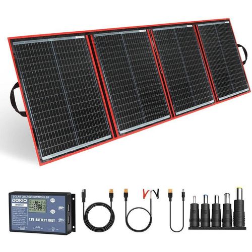 Solarpanel, tragbar und faltbar, effiziente Energieerzeugung, 200W