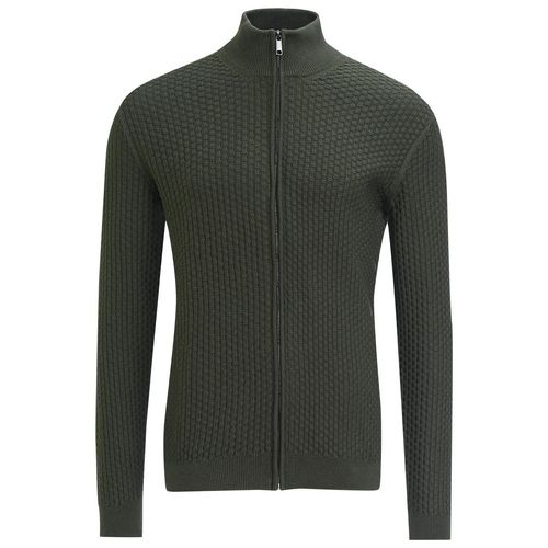 Herren Strickjacke in strukturierter Qualität Image
