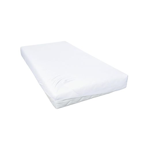 Spannbettlaken 100x200 weiß