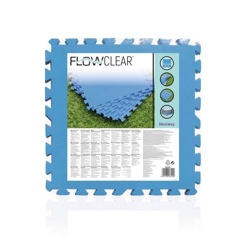 Bestway Bodenplane , Blau , Kunststoff , Freizeit, Pools und Wasserspaß, Poolzubehör, Weiteres Poolzubehör