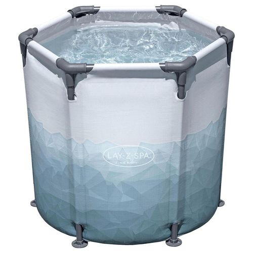 Bestway Badefass , Hellblau , Metall, Kunststoff , 80 cm , RoHS, Dekra , Freizeit, Pools und Wasserspaß, Whirlpools