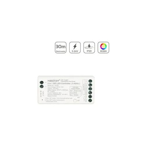 MiBoxer Pixel LED Controller 3in1 SPI 2,4GHz SPIR3