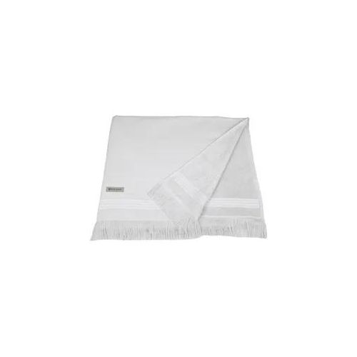 Hamamtuch ROSS "Hamam", silber (chrom), B:90cm L:180cm, Hamam Frottier, Hamam Frottier, Handtücher, idealer Begleiter für Strand, Sauna oder Wellnessbereich