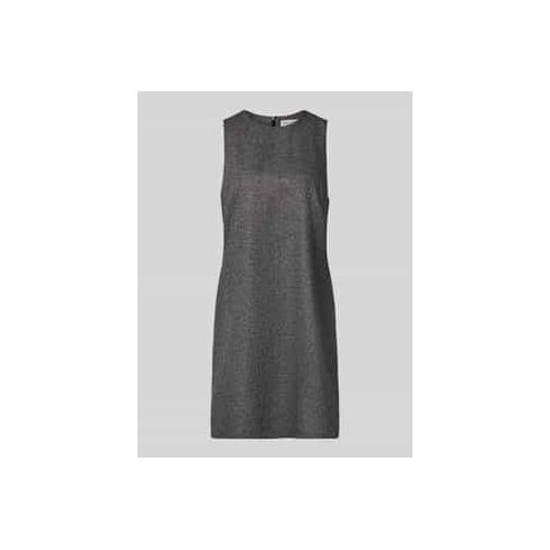 Fließendes Freizeitkleid aus Woll-Mix