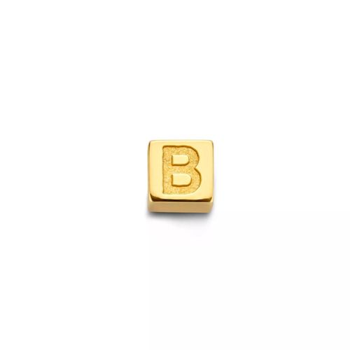 Isabel Bernard Charms - B Gold Le Carré Felie 14 Karat Cube Charm - Gr. unisize - in Gold - für Damen Image